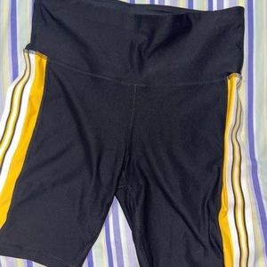 Biker shorts size medium
